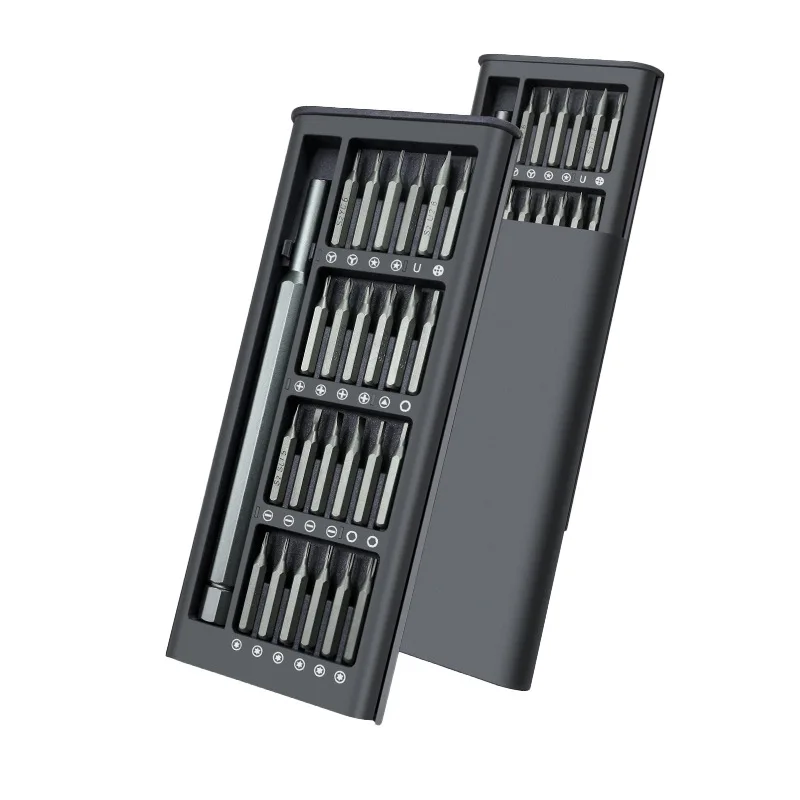 مجموعة مفكات براغي دقيقة 24 في 1 الأكثر مبيعًا مجموعة أدوات متعددة الوظائف لإصلاح وتفكيك الهواتف الذكية