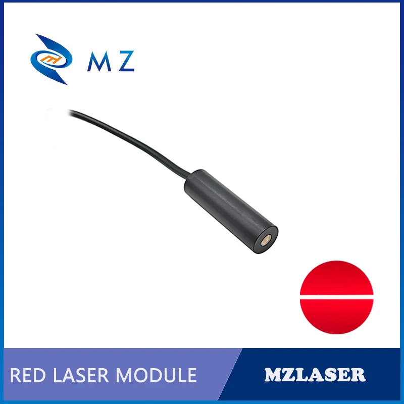 Imagem -04 - Linha Vermelha Módulo do Diodo Laser com Adaptador Categoria Compacta Industrial D12 mm 635nm 5mw 20mw 3v 5v 12v 24v Venda Quente