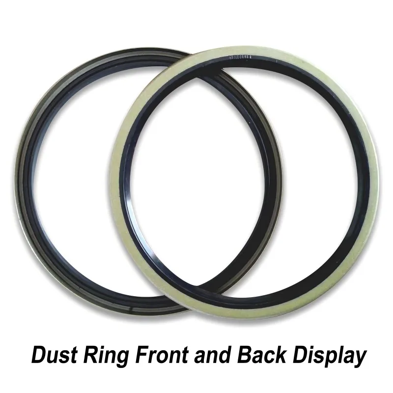 DMHUI BAKHDSN Type NBR Rubber Radial Shaft Oil Seal 45*65*7/6mm with VB Dust Ring 45x52x4mm for Danfoss Motor OMT400