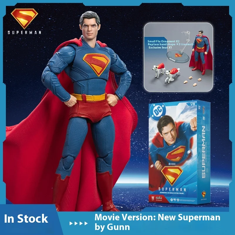 

100% оригинал Fondjoy Superman Action Figuredc 19 см Lex Luthor Justice League Супермен Krypto Фигурки Супергерой Игрушка