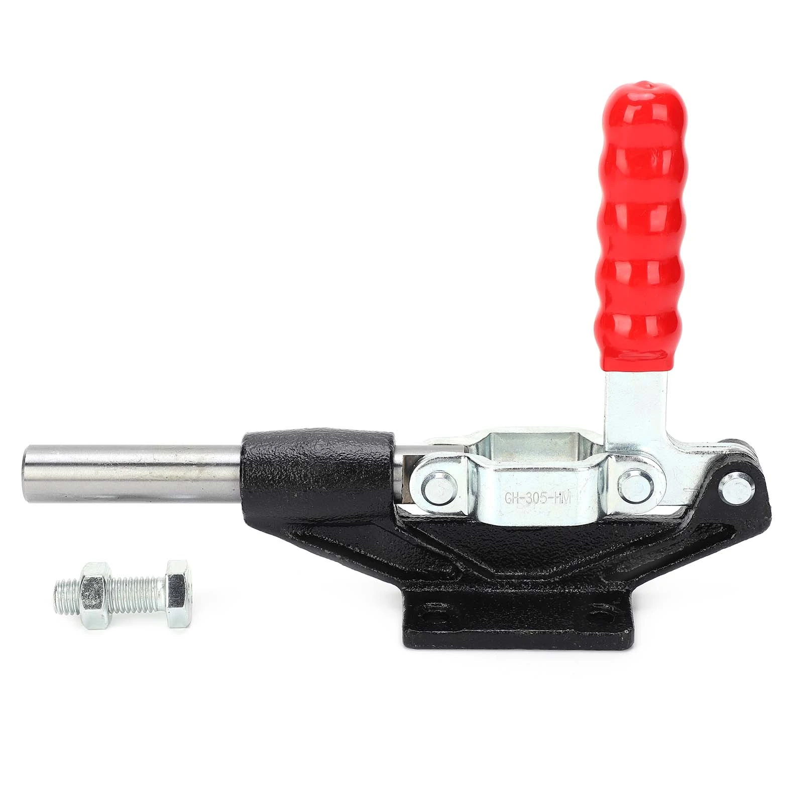 Welding Toggle Clamp Horizontal Fixture Stroke Push Pull Quick Release Hand Tool GH‑305‑HM