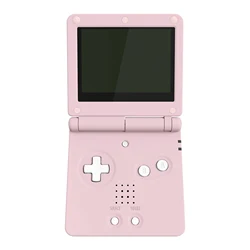 eXtremeRate Replacement Housing Shell for Gameboy Advance SP (GBA SP) - Cherry Blossoms Pink