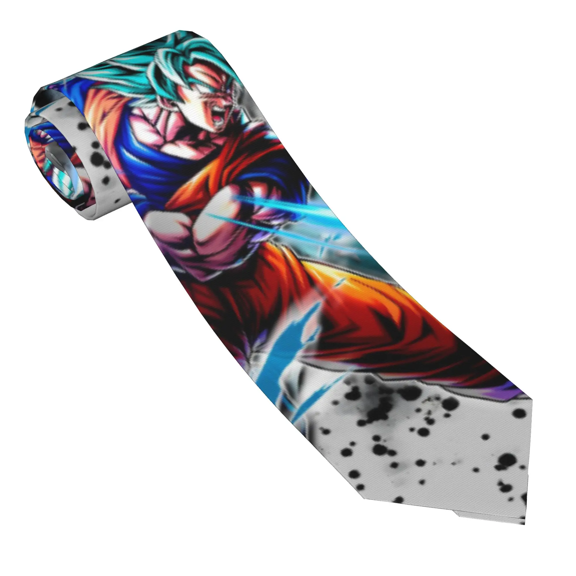 Dragon Balls Vegeta Super Saiyan Goku Necktie Men 8 cm Narrow Neck Tie  for Men Shirt Accessories Gravatas Accessories Party