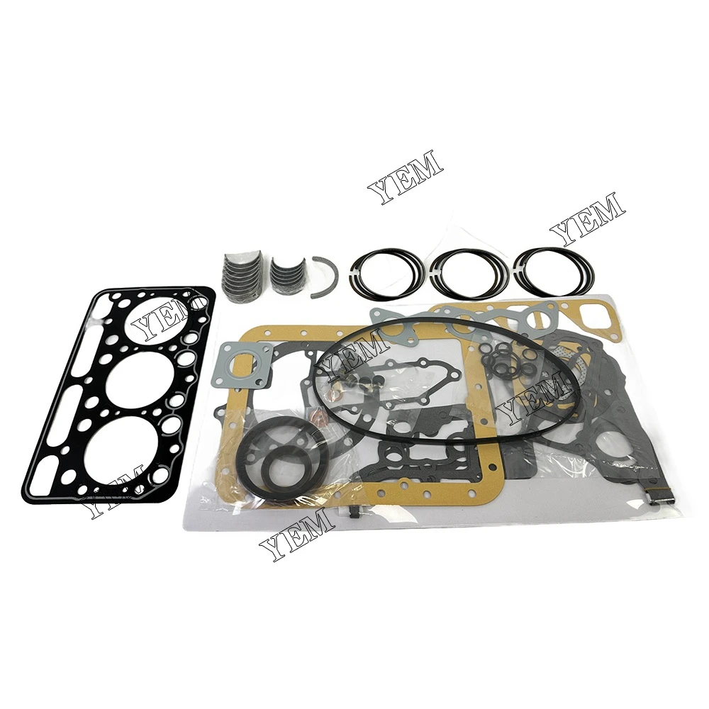 D1302 D1302-DI-A Overhaul Re-ring Kit For Kubota Diesel Engine Parts L1-185 L1-195 Tractor L2002