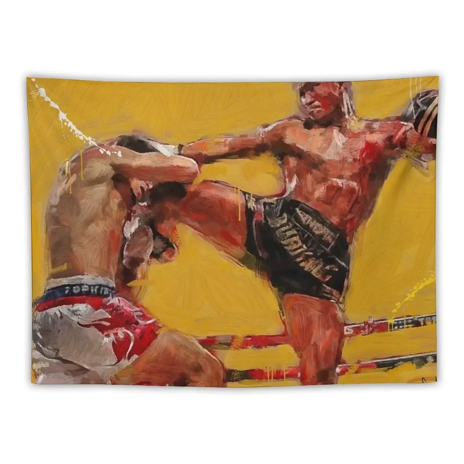 

Muay Thai 012 Tapestry Decor For Room Room Decoration Aesthetic Home Decoration Tapestry