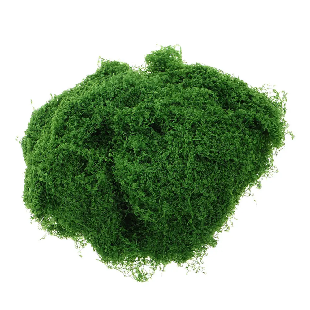 

Artificial Moss Bag Realistic Faux Silky Moss for DIY Crafts Indoor Plants Table Centerpieces Simulation Plant Decoration