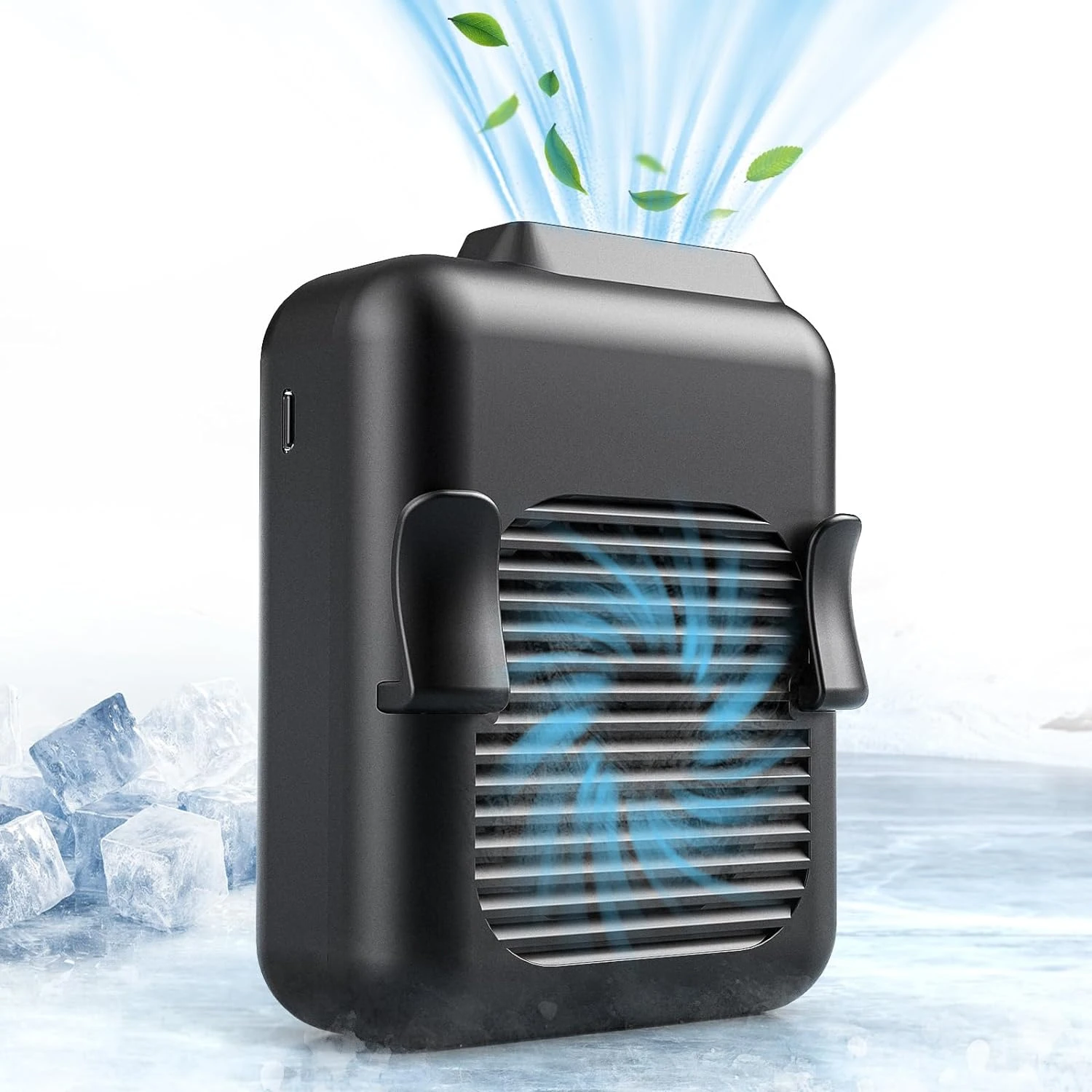 

Мощный перезаряжаемый вентилятор для ожерелья с функцией громкой связи — портативный USB-вентилятор с сильным воздушным потоком для альпинизма, езды на велосипеде, садоводства, рыбы