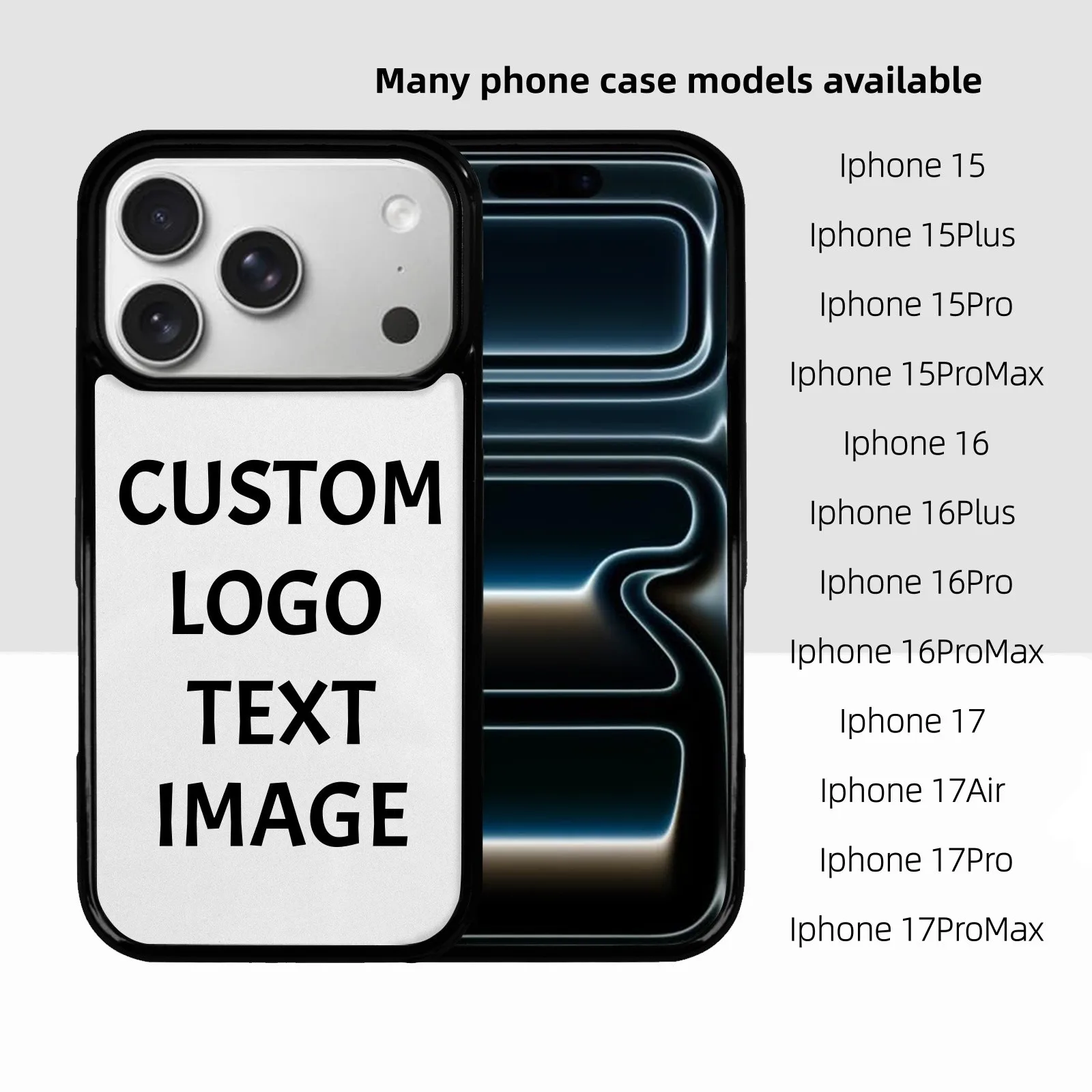Custom Phone Case Father's Day Shockproof TPU+PC for iPhone 15-17 Series