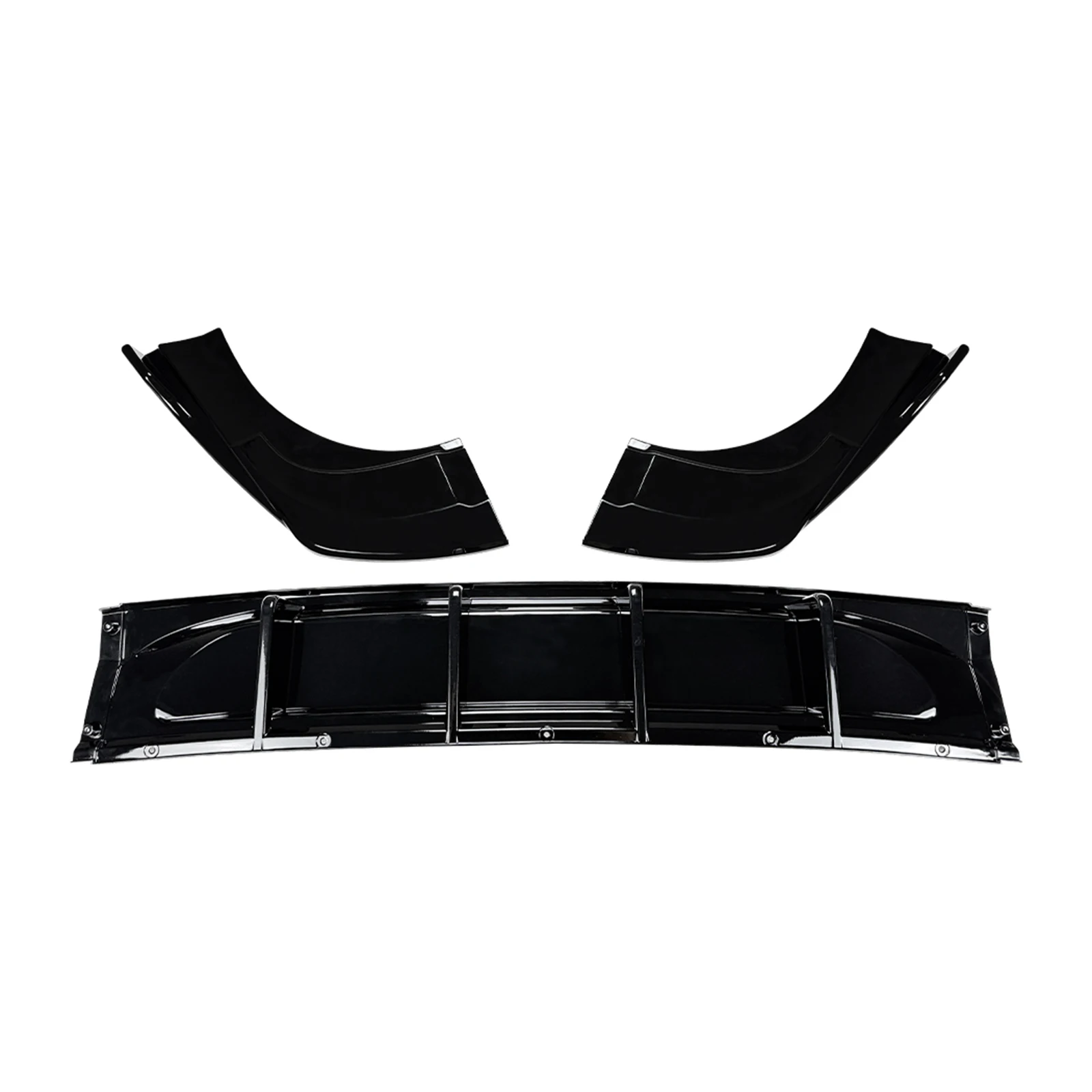 

Rear Bumper Spoiler Bracket Lip Boot Lower Splitter Trim For Volkswagen VW Tiguan MK3 Rline 2024-2025