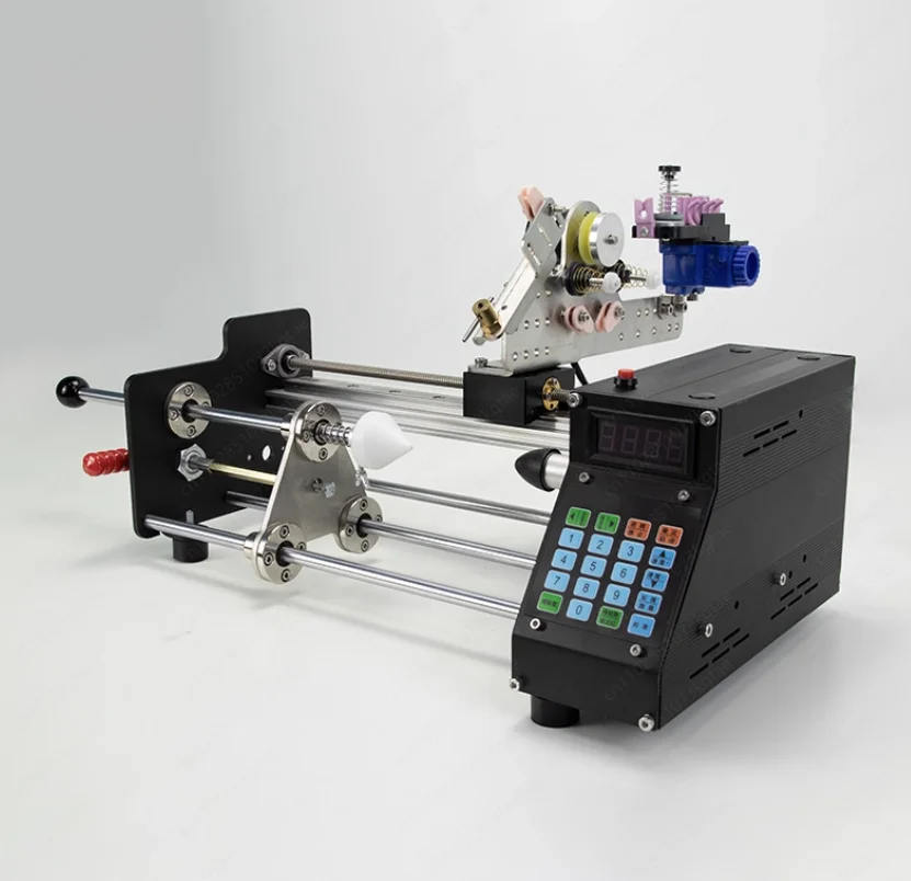 Ultra-high speed enameled wire parallel winding stranded wire winding machine small precision meter fishing wire ring automatic