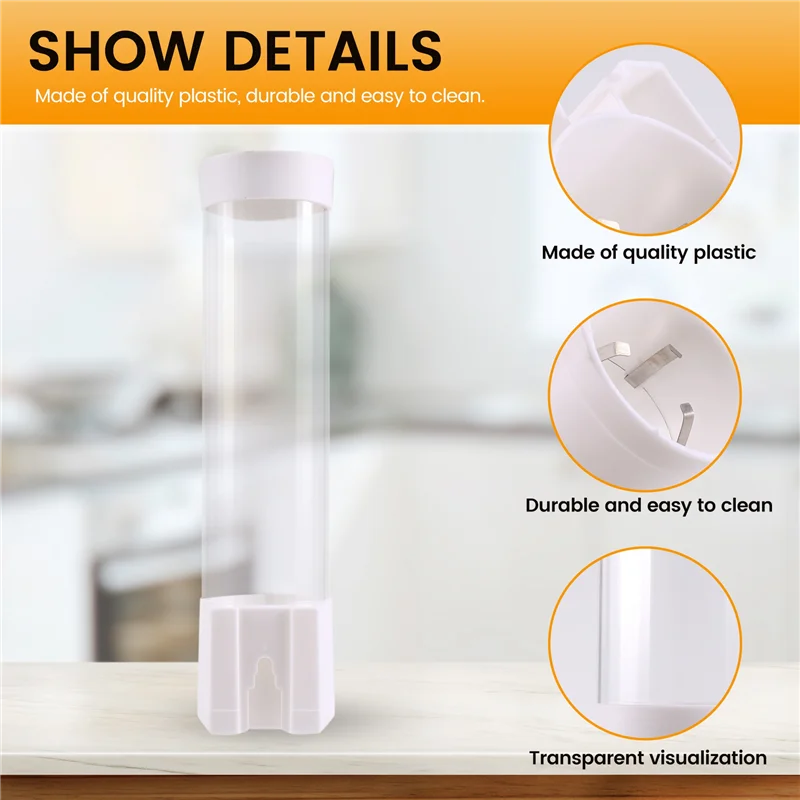 

A84Z-одноразовый держатель для стаканов, автоматическое средство для снятия стаканов, держатель для бумажных стаканчиков, настенное хранилище для стакана с водой, креативное хранилище