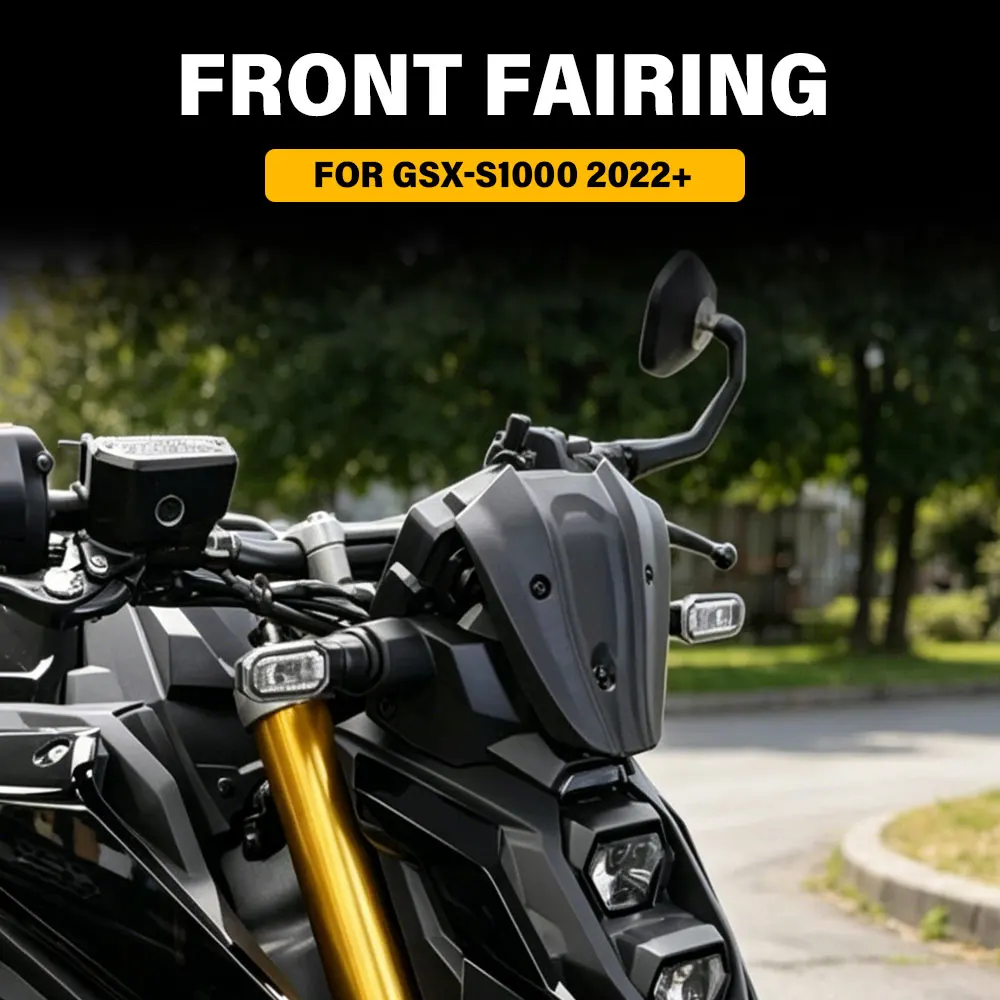 Für Suzuki GSX-S1000 GSXS1000 GSX-S 1000 2022-2025 Motorrad Flyscreen Windschutzscheibe Windabweiser ABS Zubehör