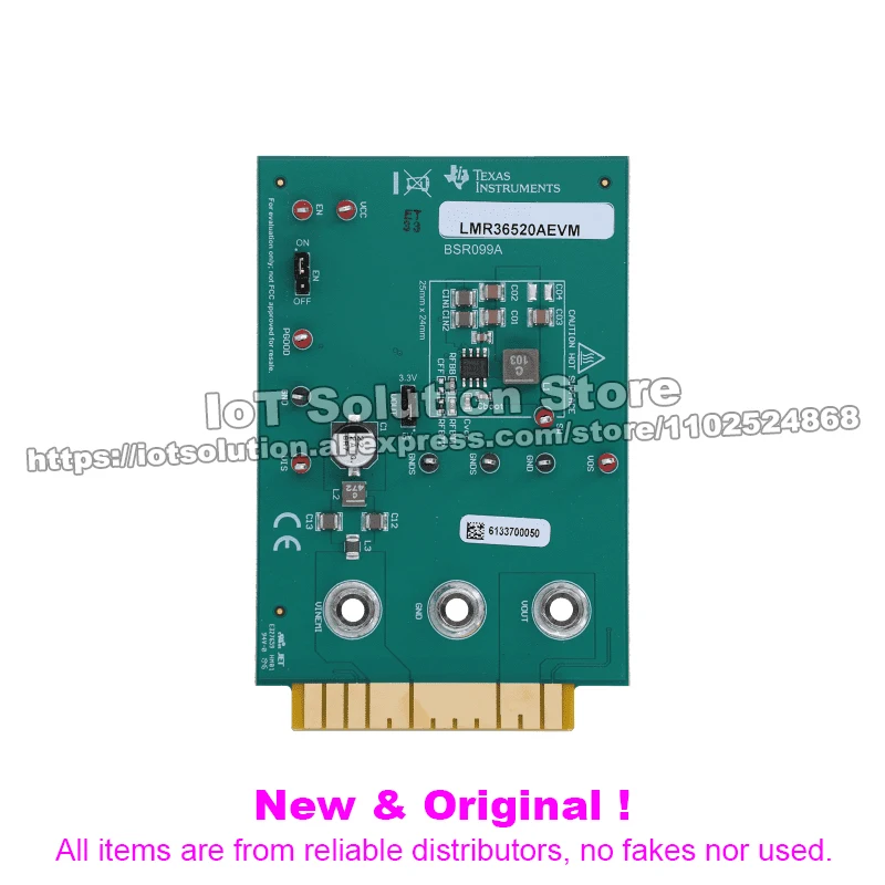 LMR36520AEVM SIMPLE 4.2-V to 65-V, 2-A synchronous step-down converter with 26-uA IQ evaluation mod