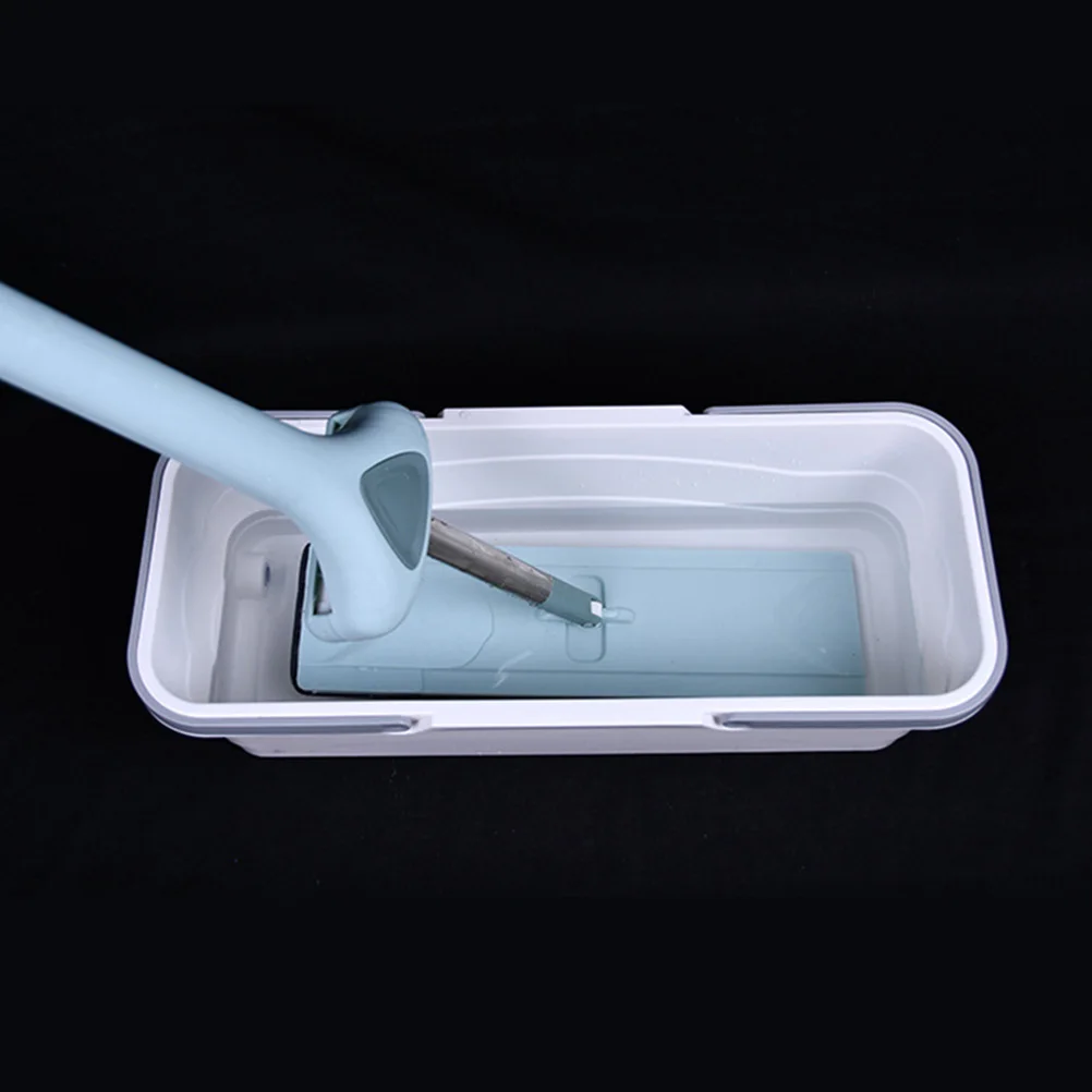 

Handheld Bucket With Drain Holes Durable Pp Plastic Portable Cleaning Pail Household Bathroom Mop Washing Tool Storage Holder