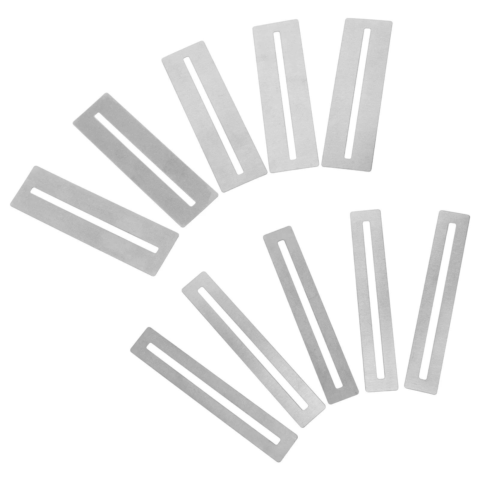 

10pcs Guitar Repairing Tool Kit Metal Fingerboard Guards For Fret Dressing Noise Reduction Luthier Maintenance Accessory Set