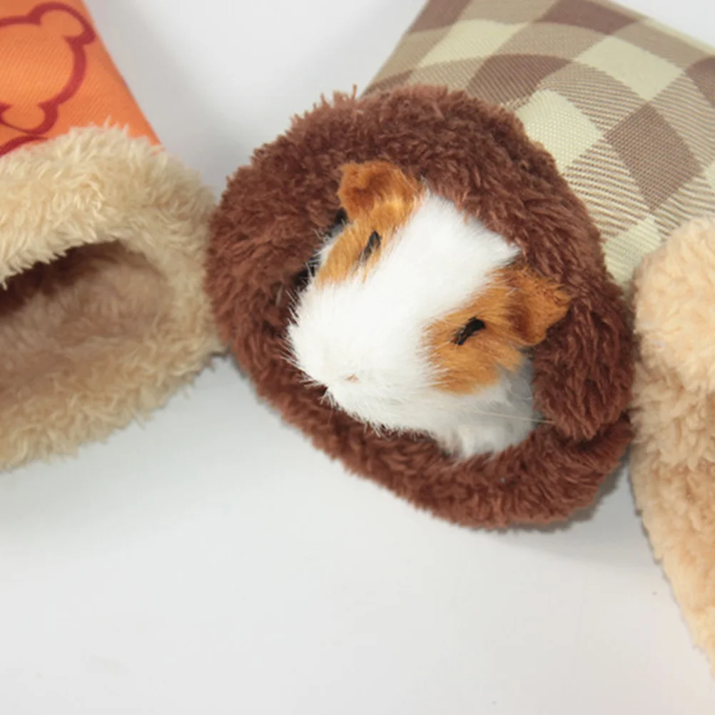 Kitten Bed Guinea Pig Beds for Sleep Puppy Stuffed Animal Chinchilla Pet Sleeping Bag Pouch