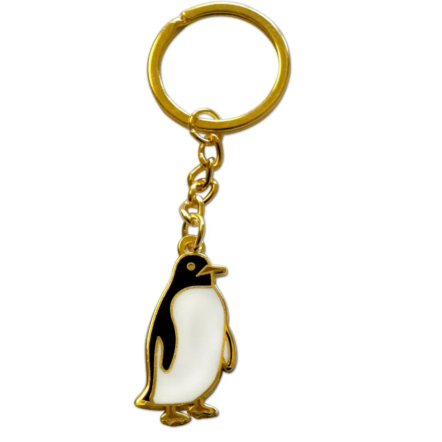 

Wildlife Animal Land Sea Enamel Keychain with Key Ring
