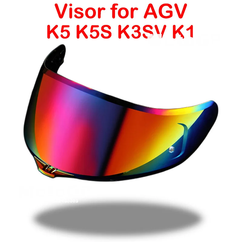 Helmvizier voor AGV K1 K3 SV K5 Motorhelm Bril Motorhelm Verkleuringslens Nachtzichtvizier