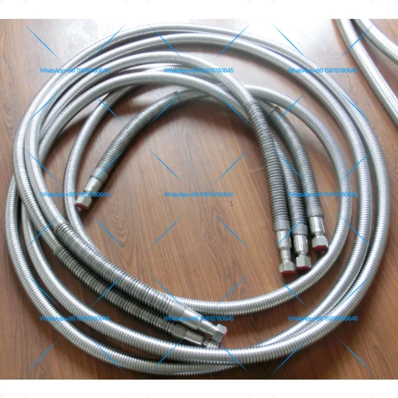 forChart specification LNG natural gas metal hose LNG low-temperature metal gas refueling pipe