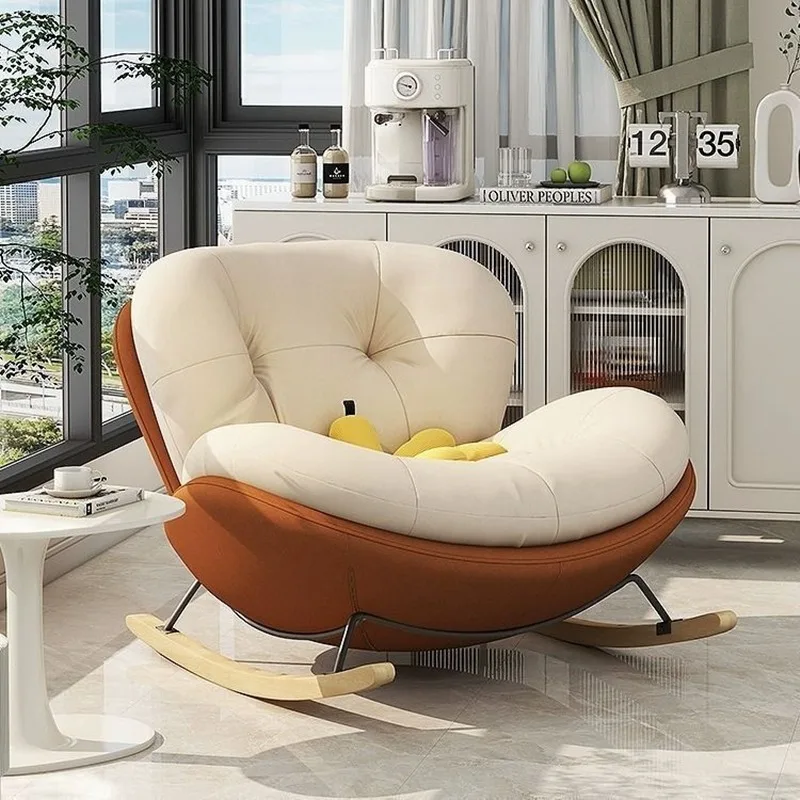 

Nordic Ergonomic Chairs Living Room Back Support Design Rocking Minimalist Chairs Single Floor Meubles De Salon Rome Furniture