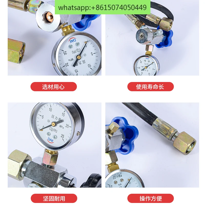 Pengisian Nitrogen AkumulatorCQJ-25 M28 * 1.5 5/16-32 Pengisian Nitrogen Hedek Orel