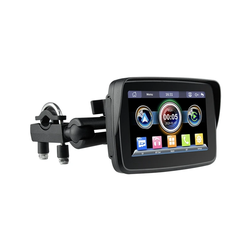 

Portable Navigation GPS Screen Motorcycle Waterproof Display Motorcycle Wireless Carplay Android Auto 1Set