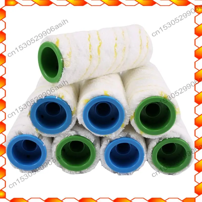-AT52 مجموعة من بكرات 8 قطع لمنظف الأرضيات الكهربائية Karcher FC7 FC5 FC3 FC3D 2.055-007.0 / 2.055-006.0