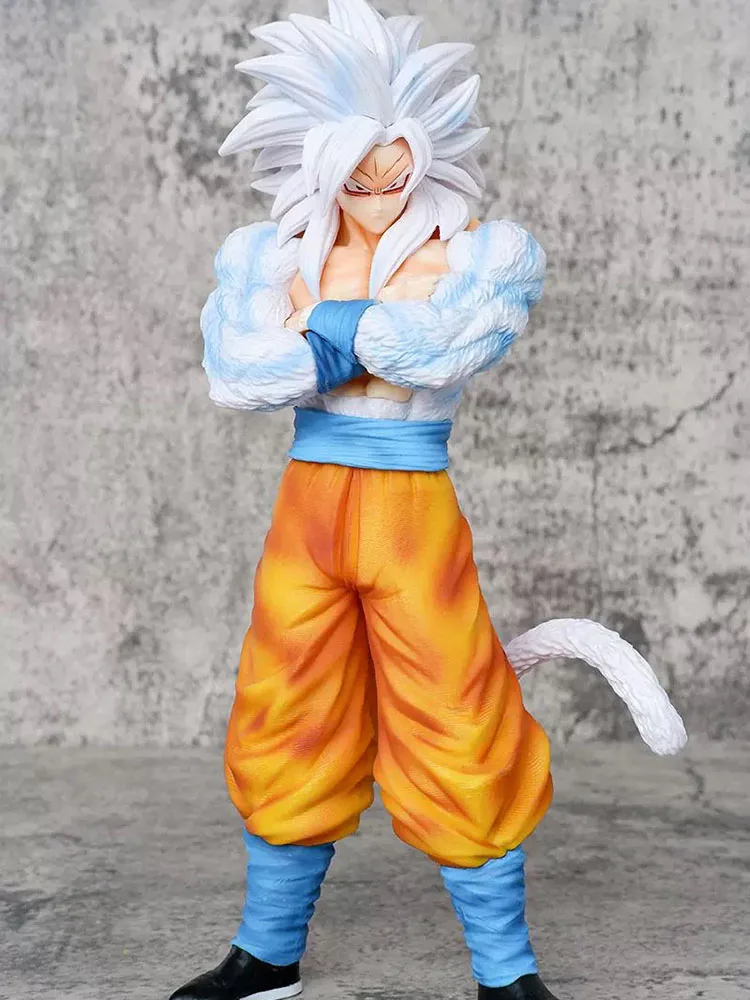 

Anime Figurine Dragon Ball Z Figure Super Saiyan 5 Son Goku Action Statue PVC Model Desktop Ornament Collection Toys Gifts
