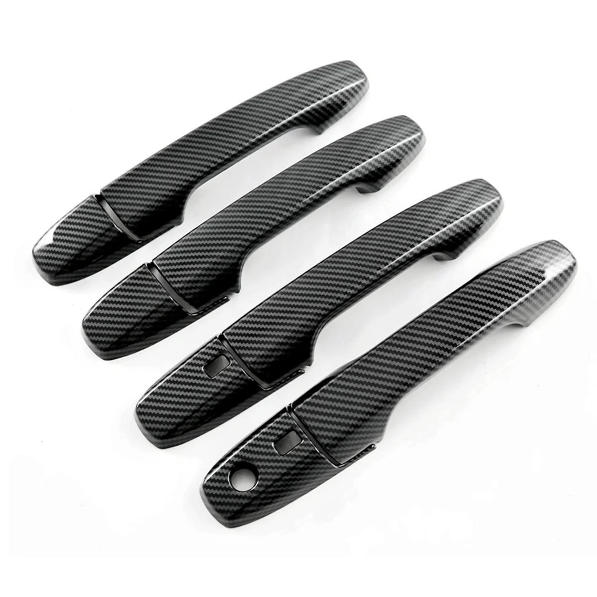 For Toyota Yaris Cross 2023 2024 RHD Southeast Asia Version Car Exterior Door Handle Cover Trim Kit (Carbon)