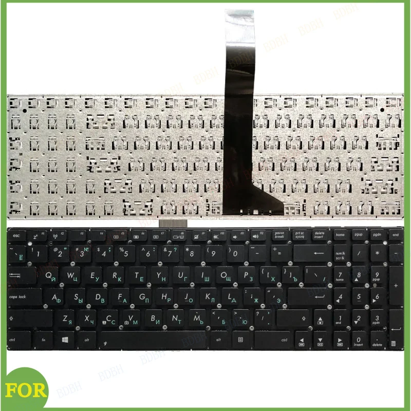 New Laptop Russian Keyboard For ASUS X550 X550C X501 X502 K550 A550 Y581 X550V X550VC F501 F501A F501U Y582 S550 D552C RU Black