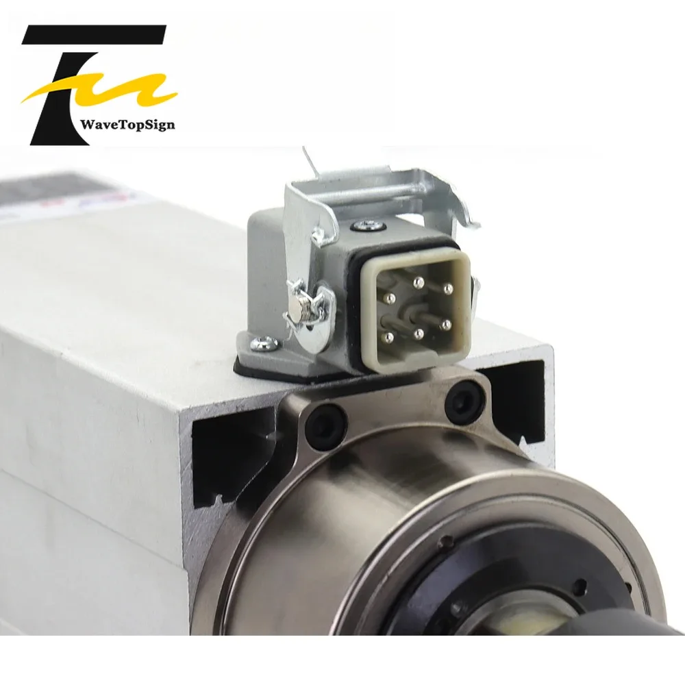 CNC Double Head 3.5KW Air Cooled Spindle Motor 380V 220V ER25 18000RPM 300Hz GDK100-12-24Z For CNC Metal Milling