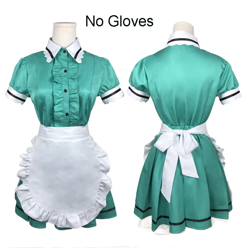 Anime Blend S Costume Cosplay Hinata Kaho/Hideri Kanzaki/Maika Sakuranomiya/Amano Miu/Mafuyu Hoshikawa Cameriera Grembiule Abito Uniforme