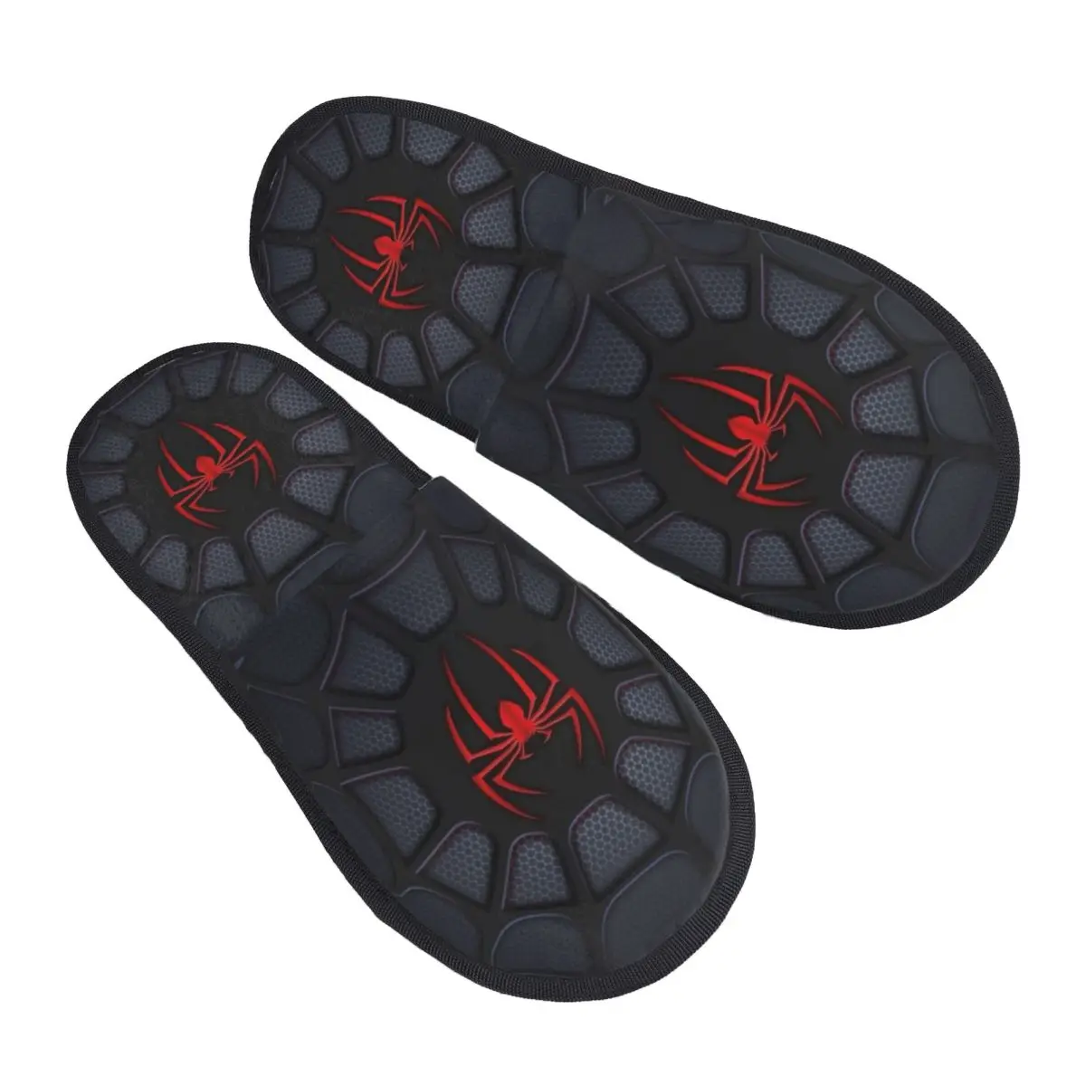 Custom Spider Memory Foam Slippers Women Comfy Warm Little Animal Cartoon Web Cute House Slippers