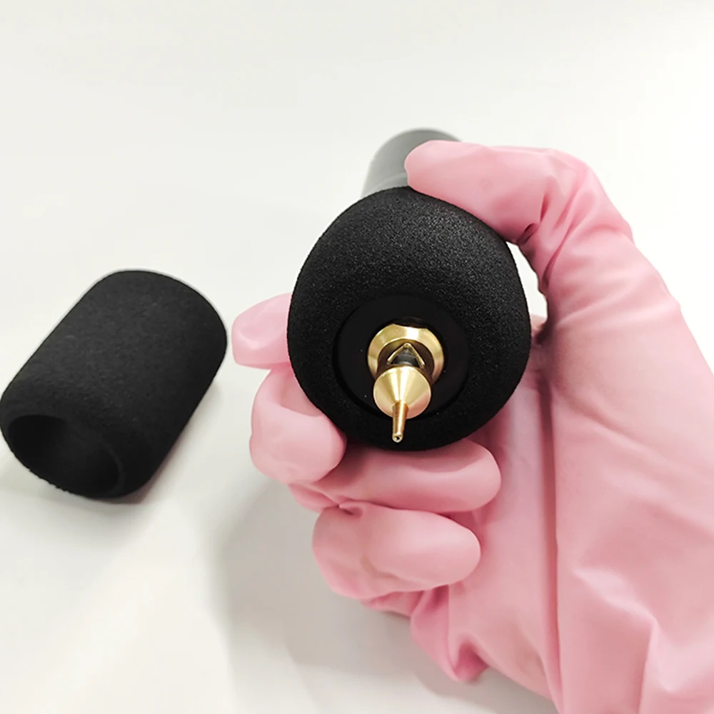 Ergonomic Tattoo Grip Cover Sponge 25mm 33mm Soft Foam Anti‑Slip Shockproof Sleeve for Rotary Tattoo Pen Machine Grip Accessorie