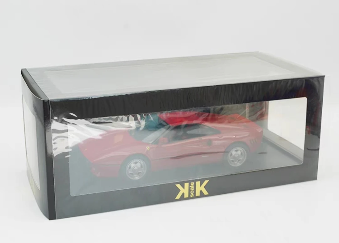 Diecast 1/18 Scale KK Ferrari 288 Gto Alloy Supercar Model Ferrari Racing Car Scene Display Collection Hobby Original Box