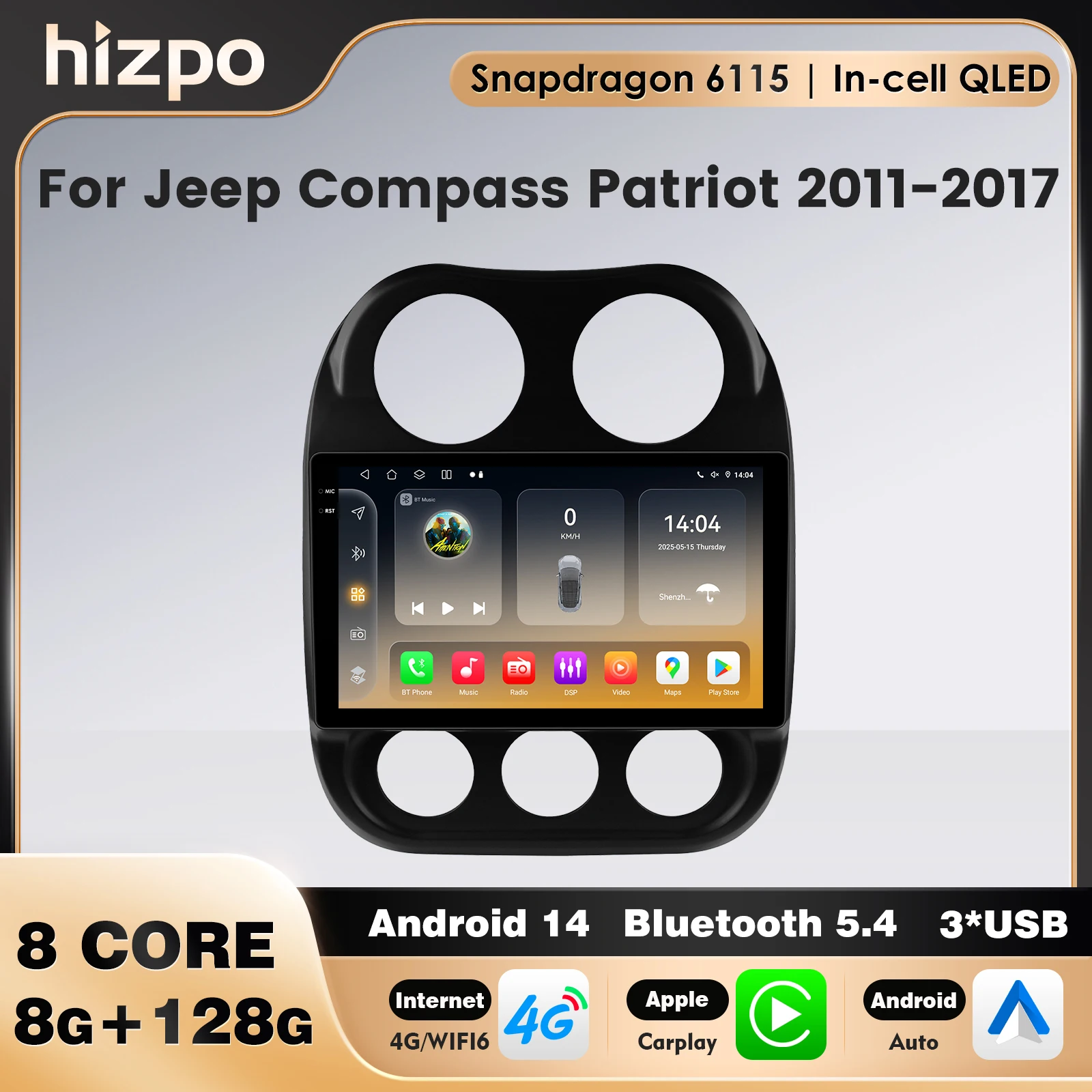 2Din Octa Core Snap… - image