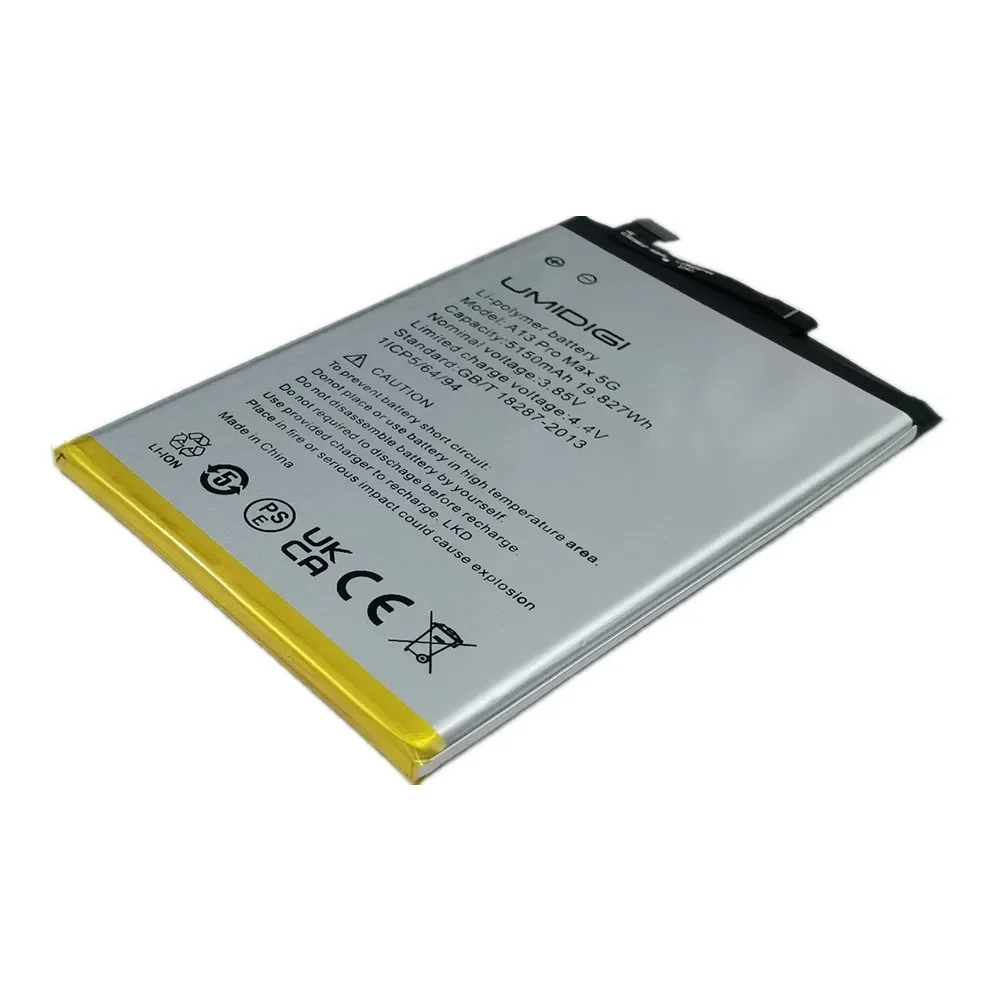 Batteria del telefono originale di alta qualità per batterie UMI Umidigi A13 Pro Max 5G A13Pro Max Bateria In Stock spedizione veloce