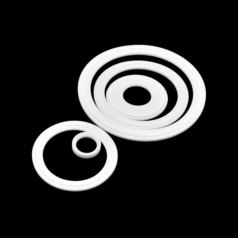 5 Stück PTFE-Dichtung – Sanitär-Lebensmittelqualität, auslaufsicher, hochreine Tri-Clamp-Dichtung für Getränke/Pharma mit 19 mm Rohren und 219 mm Außendurchmesser – Detail 3