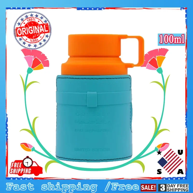 Mandarin Sky para hombres 100 ml Fragancia original EDP 3,4 oz Edición limitada Perfume árabe Spray Fragancia Regalo de cumpleaños perfecto