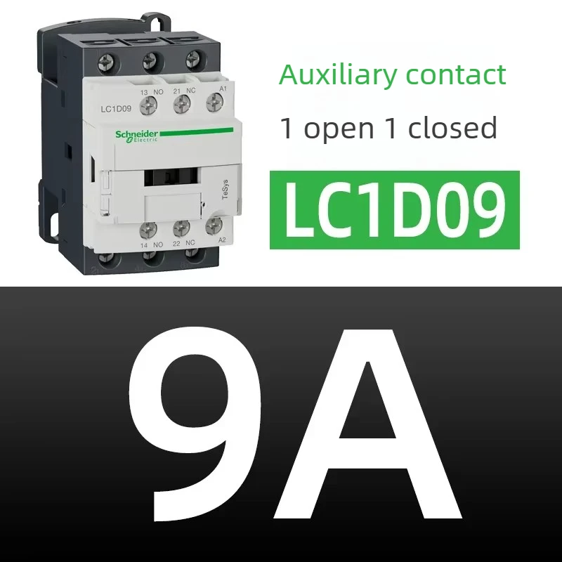 

Контактор Schneider 3-фазный 3-полюсный 220В AC 50/60Гц LC1D25/38A с опциями напряжения катушки 24В 220В для систем электрического управления