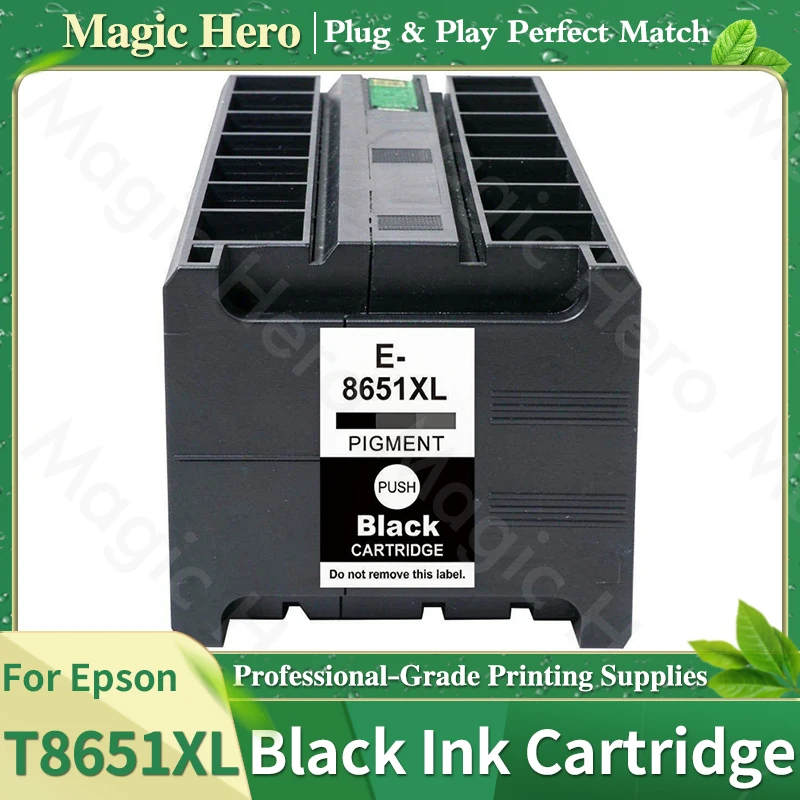 T8651XL T8651 8651 C13T865140 Premium Black Compatible Ink Cartridge For Epson WorkForce Pro WF-M5190 WF-M5191 WF-M5693 Printer