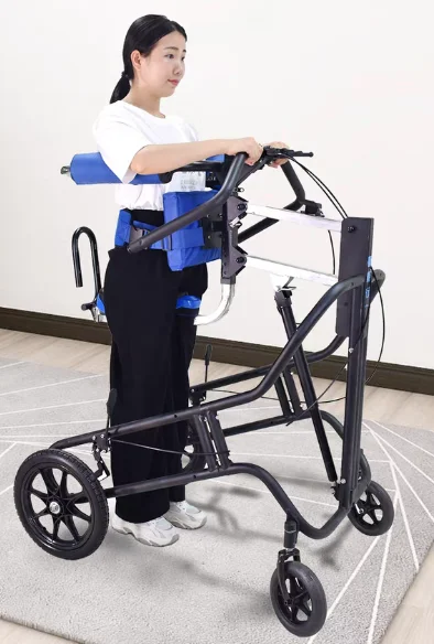 GT02 Adjustable Height Gait Trainer With Simulation Gait Training for the Stroke Hemiplegic Paraplegic Cerebral Palsy Disabled