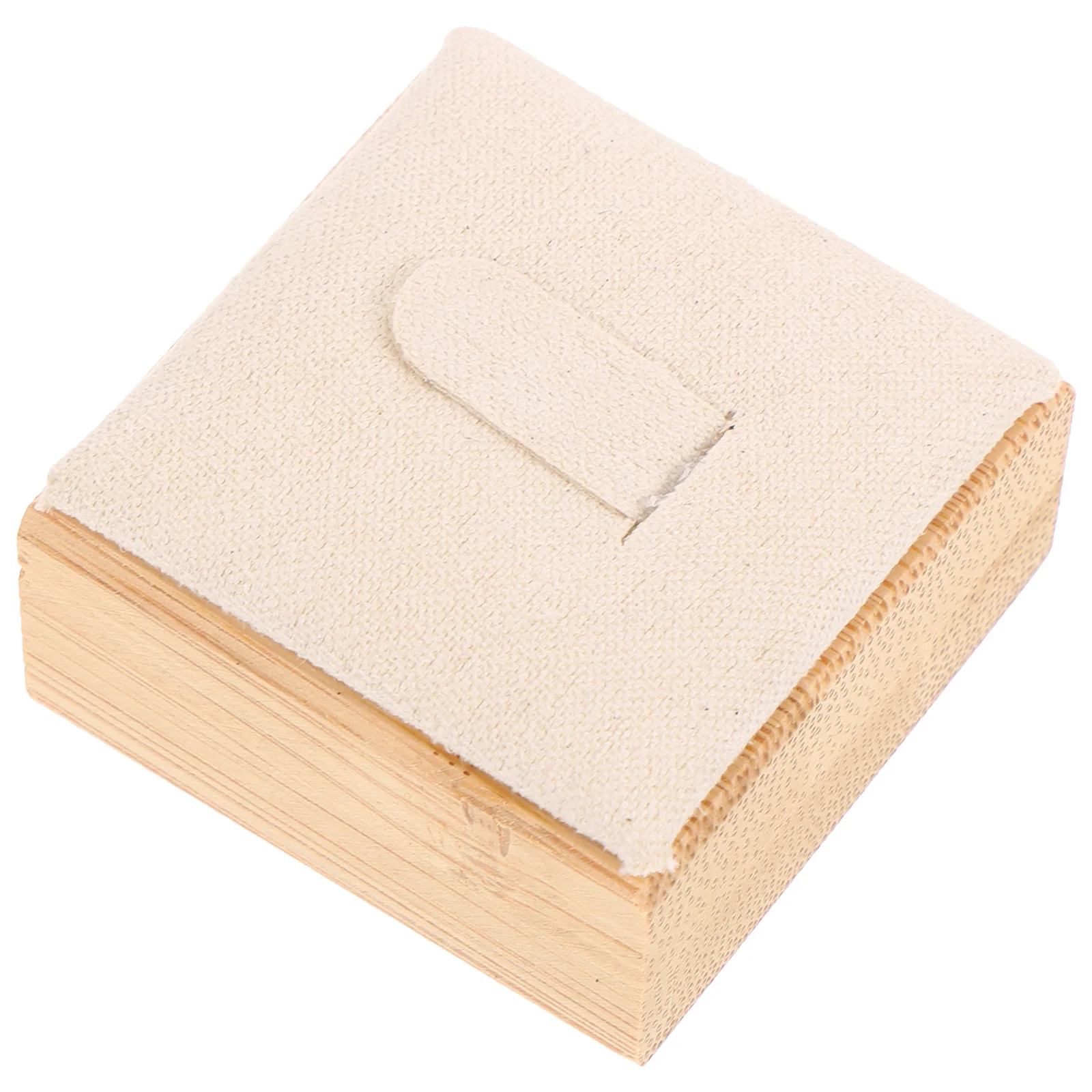 

Бамбуковый держатель для колец, легкий компактный прочный органайзер для хранения колец для спальни, туалетного столика, витрины для ювелирных изделий