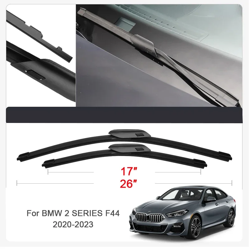 

2PCS Car Blade Windshield Wiper For BMW 2 Series F44 G42 2020-2026 Windshield Rubber