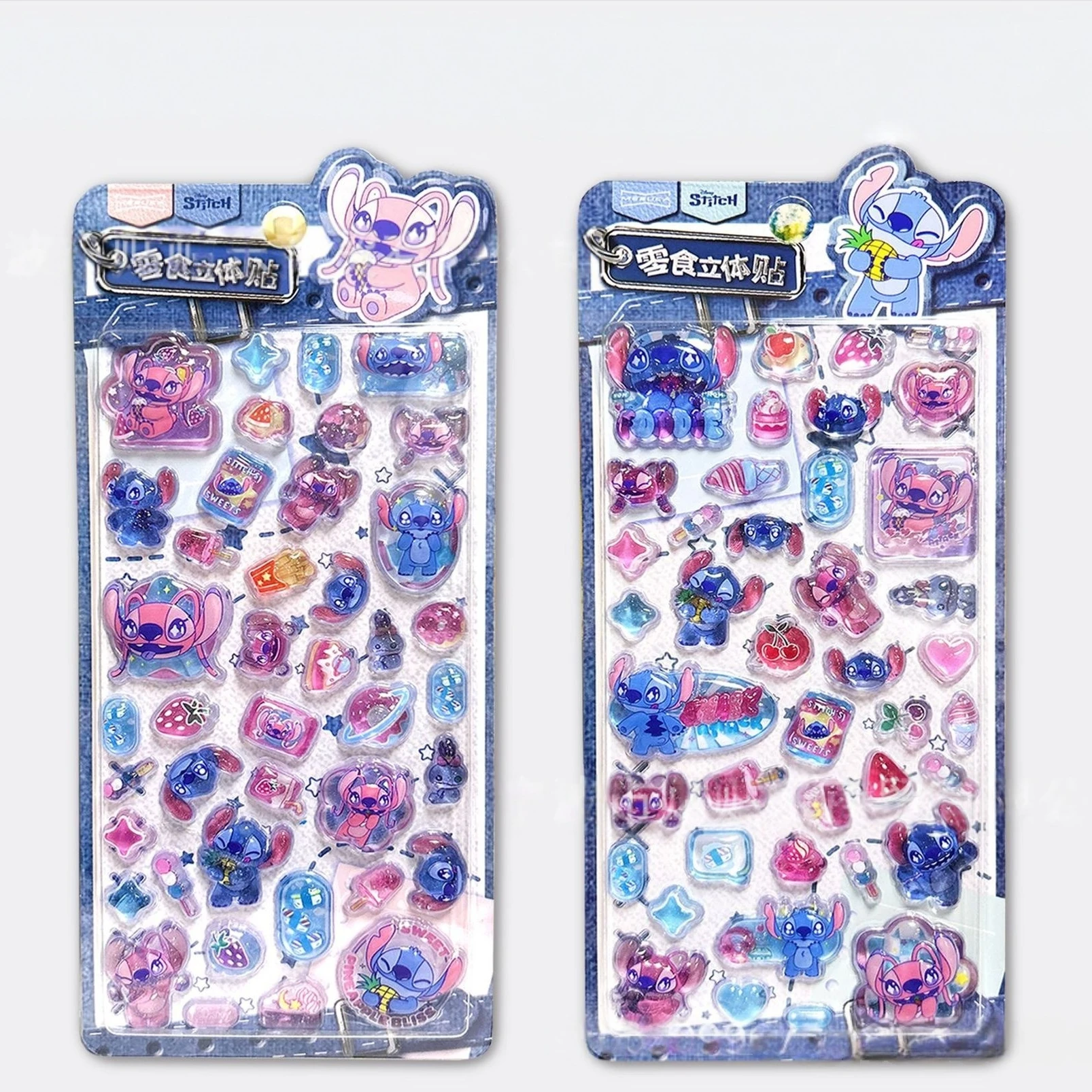 لطيف الكرتون ديزني غرزة ثلاثية الأبعاد الراتنج ملصقات أنيمي تحت عنوان DIY بها بنفسك سكرابوكينغ الديكور الهدايا تحصيل الاطفال اللعب هدية عيد ميلاد