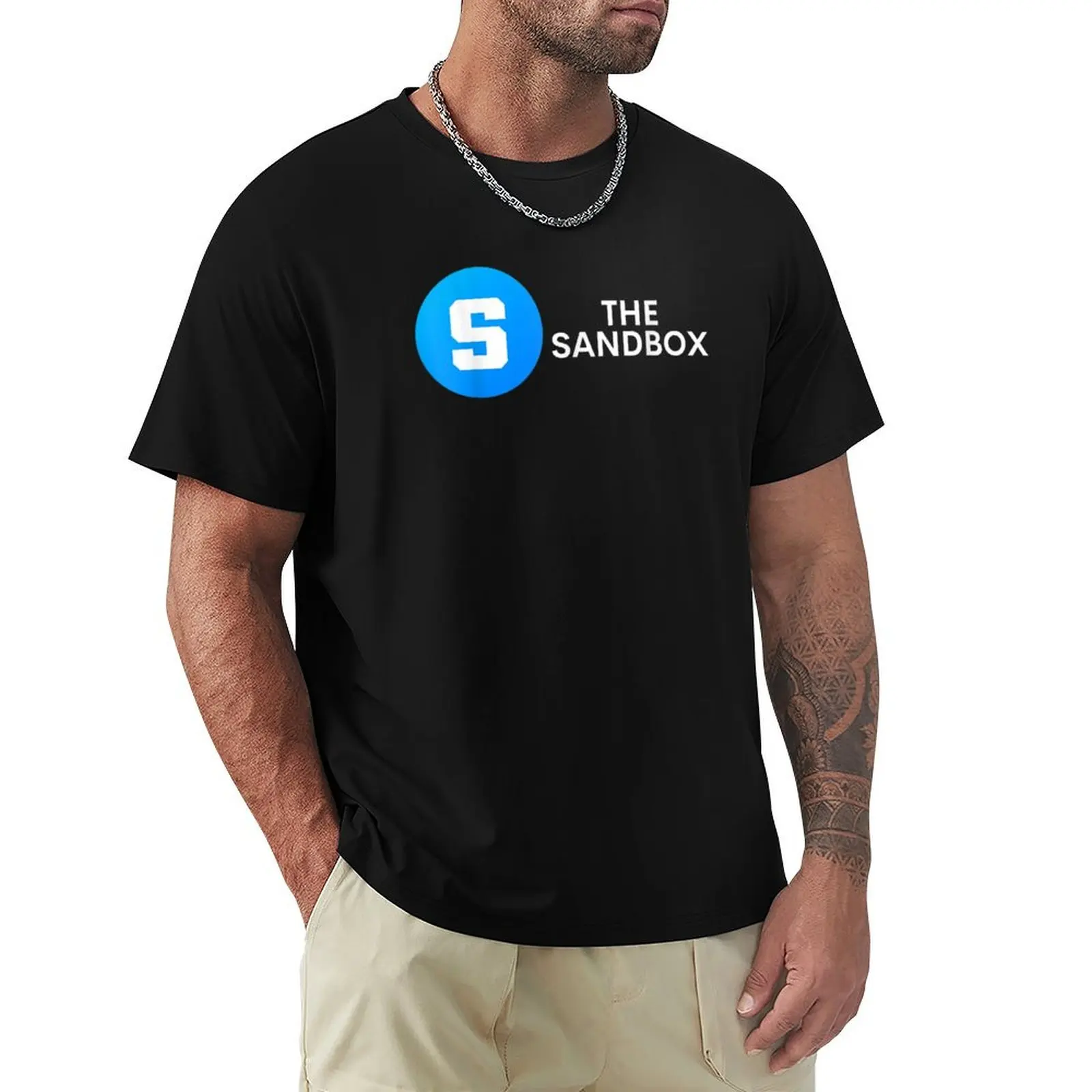 Sandbox Game Sandbox Sandbox Token Crypto T-Shirt man t shirt cotton high quality T-Shirt