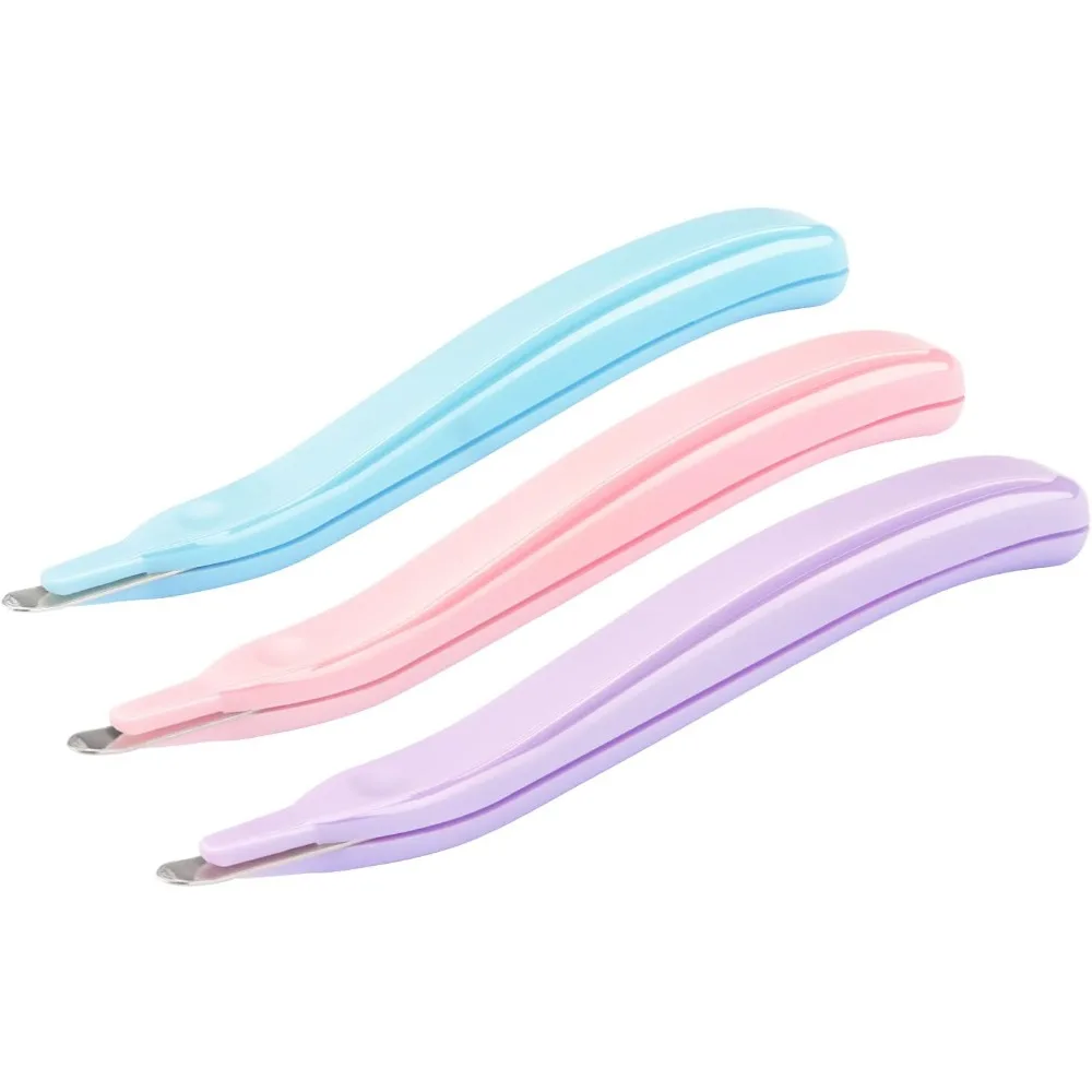 3 PCS Professional Magnetic Staple Remover Puller Rubberized Staples Remover Staple Removal Tool for School Office Home