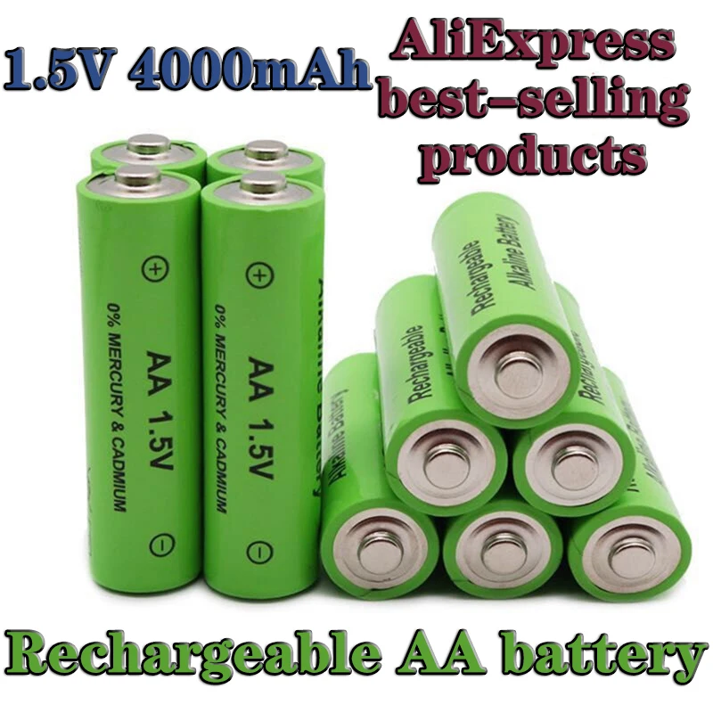 100% marke neue und hohe qualität AA 1,5 V 4000mAh Alkaline Akku Für Uhr Spielzeug und Kamera batterie