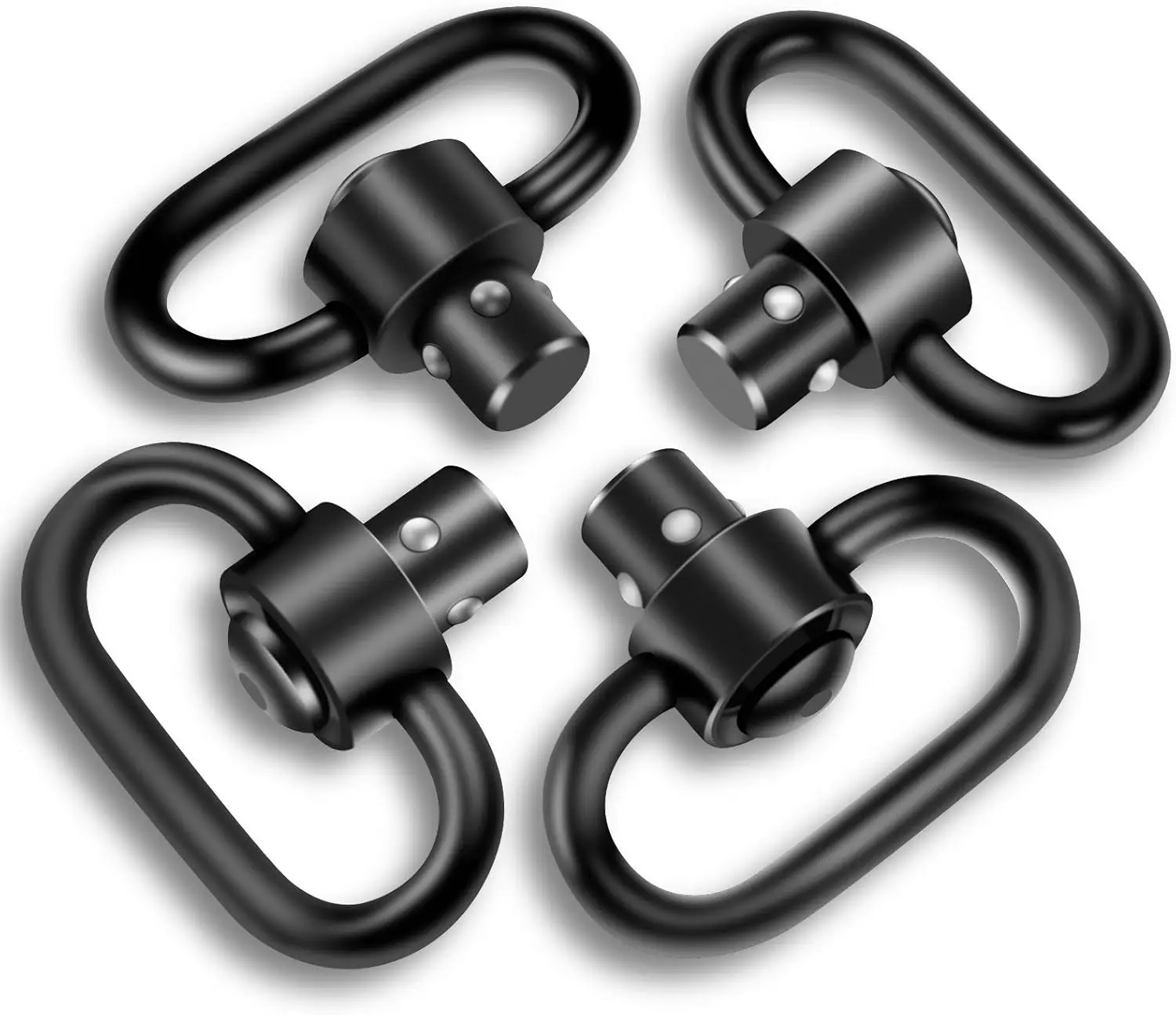 4 PCS Liberação de Descarga Rápida QD Sling Swivel Scope Mount Adaptadores Acessórios de Caça