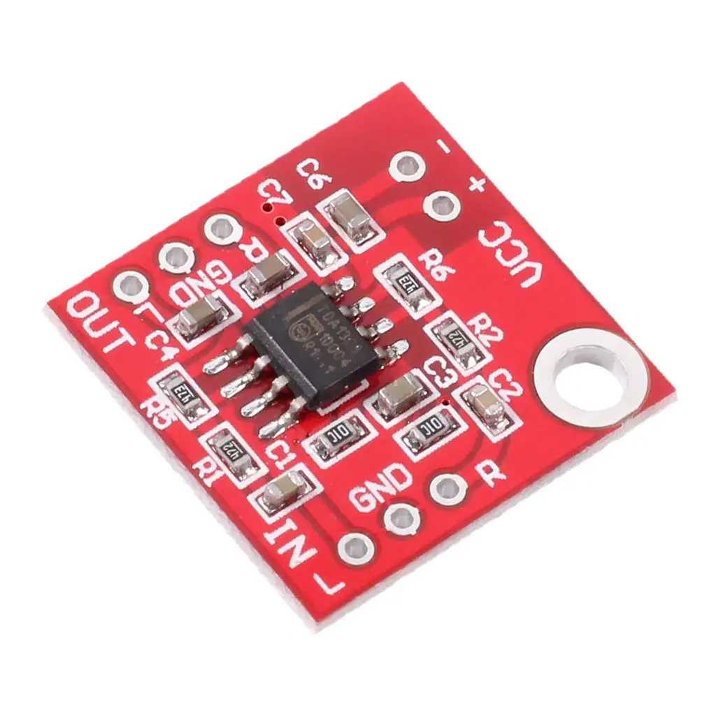 Stereo Amplifier Board Class AB Preamplifier DIY Headphone Module PCB for Portable Digital Devices